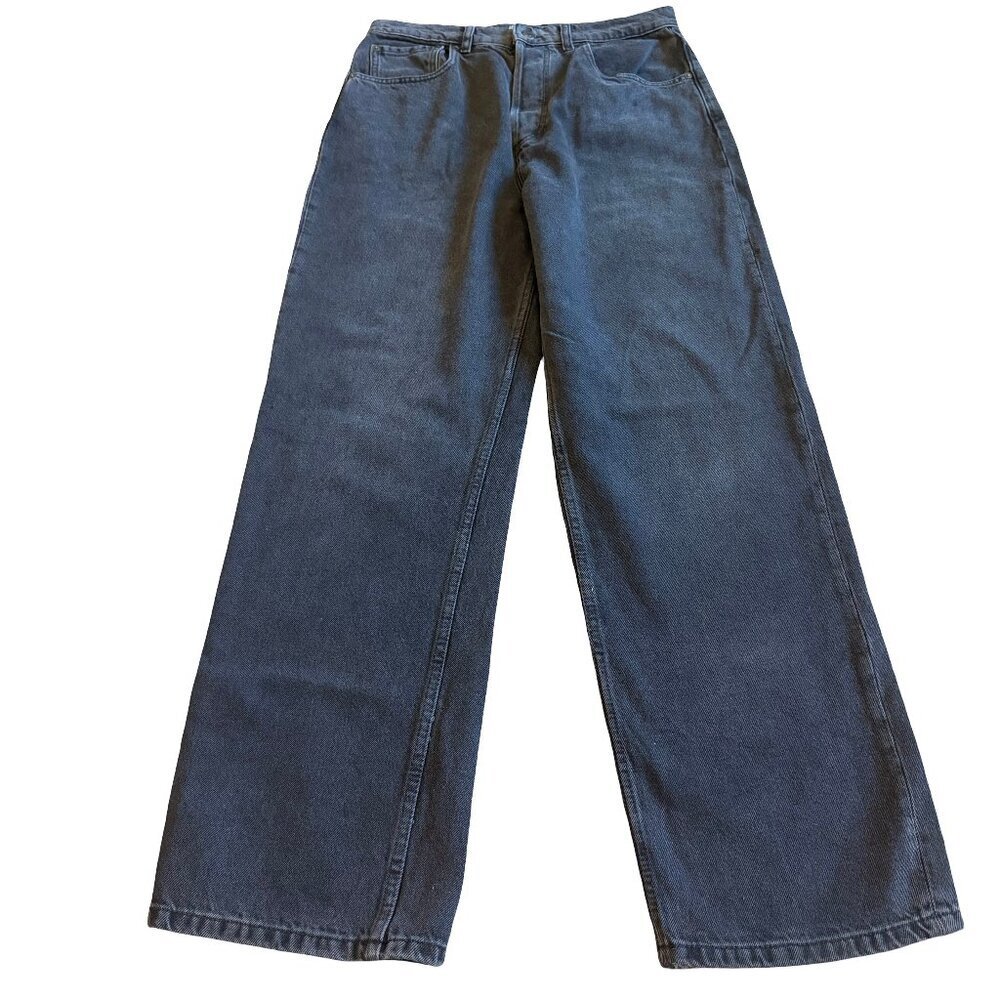 Boyish The Ziggy Authentic Rigid Relaxed Straight Black Jeans Denim Size 29